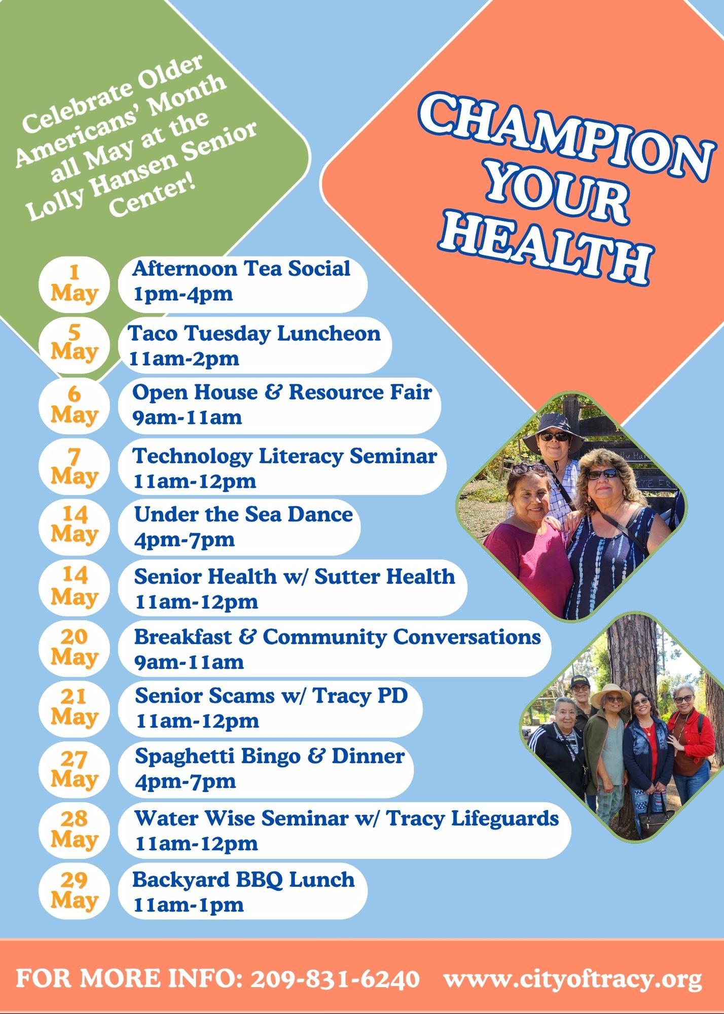 Join us for Older American's Month 