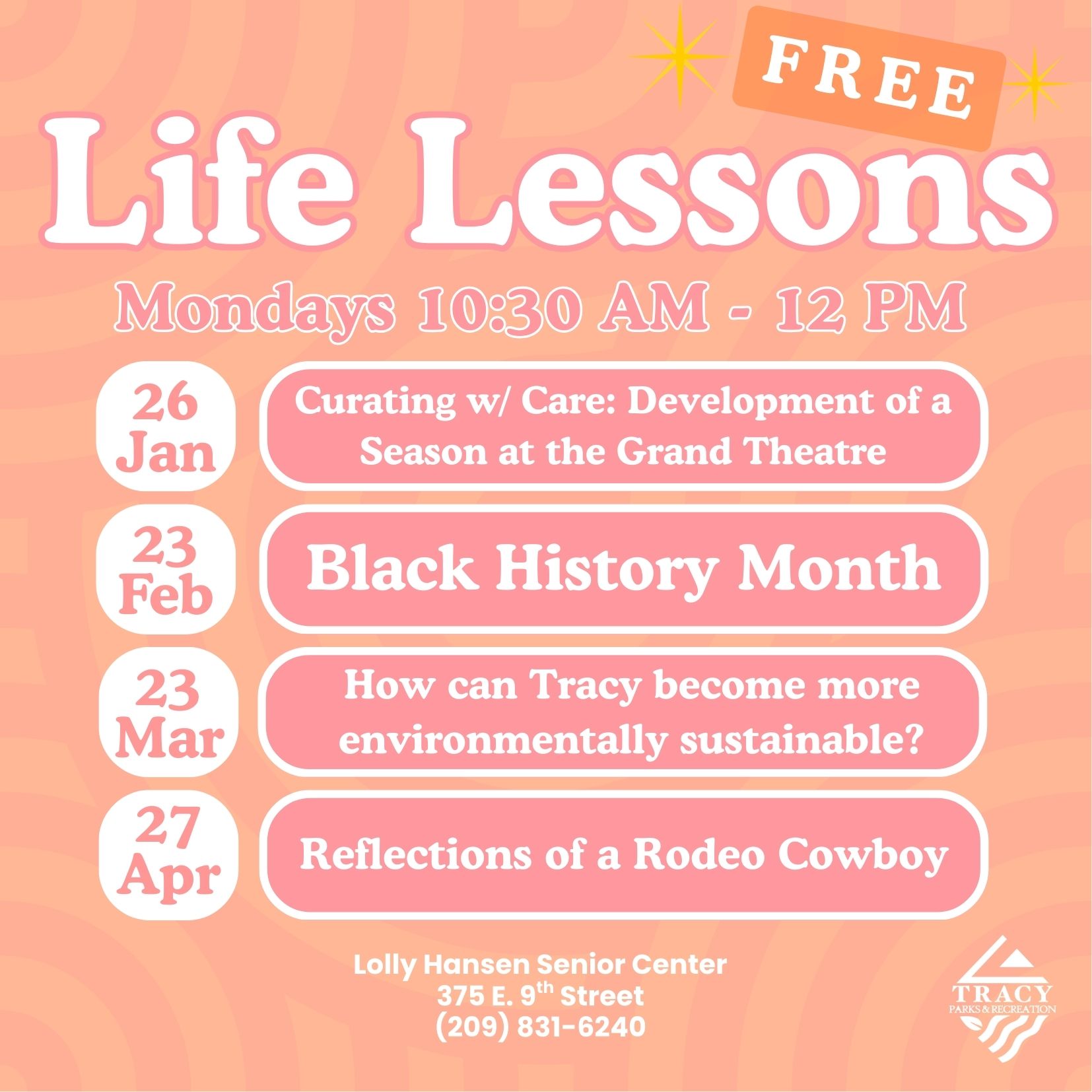 Life Lessons Spring 2026