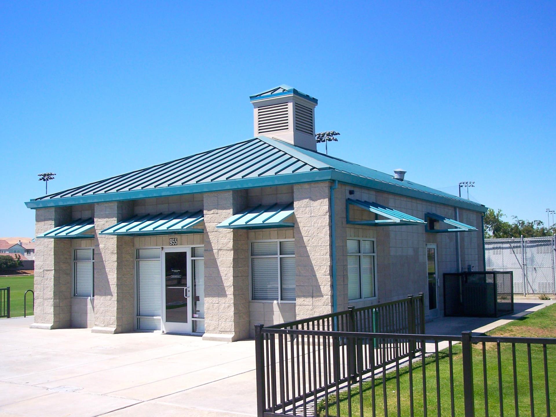 Tracy Sports Complex building with meeting room inside