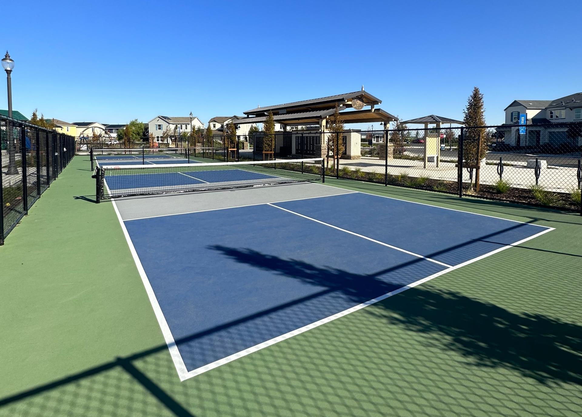 Pickleball courts at Western Park