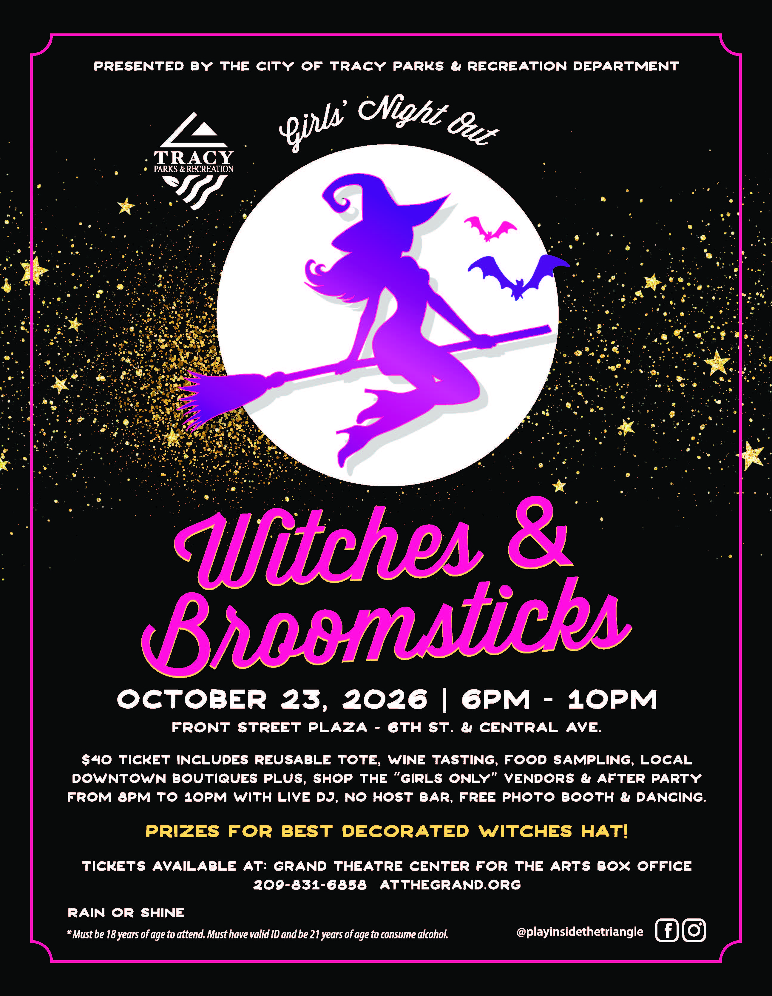 2026 Girls' Night Out Witches and Broomsticks